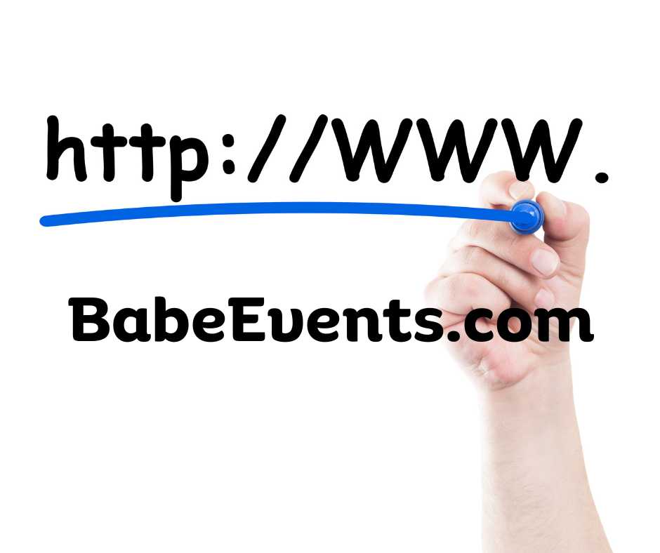 babe events, babe events name, babe events name as brand, babeevents, best name for event business, business types for name babe events